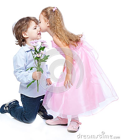 Girl   Love on Little Boy And Girl In Love Stock Image   Image  16131481
