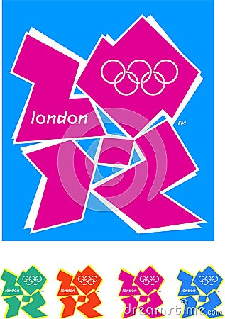 Editorial Image: London 2012 Olympic logo