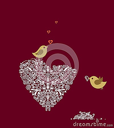 Love Bird on Love Birds  Click Image To Zoom