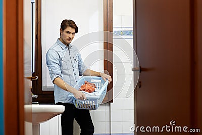 men doing chores