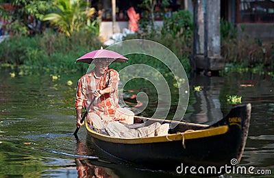 The Man in Boat