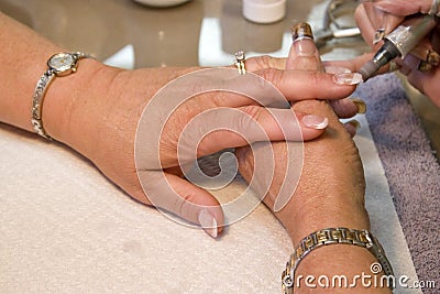 Royalty Free Stock Images: Manicurist Nail Technician. Image: 5638609