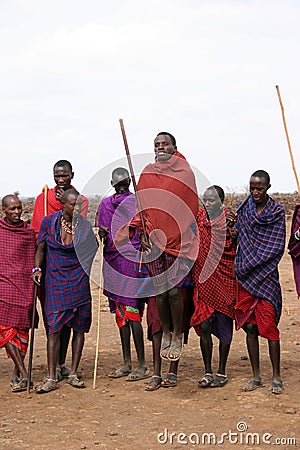 masai dancers