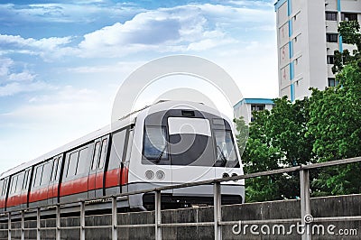 Singapore  Picture on Stock Images  Mass Rapid Transit   Singapore Mrt Train  Image