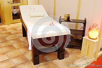 Free Beds on Home   Royalty Free Stock Photography  Massage Bed