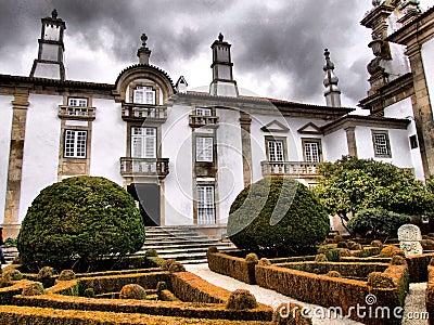 Mateus palace garden in vila Real