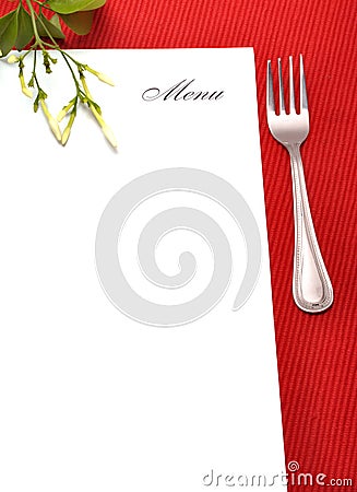 Free Business Cards on Menu Card Royalty Free Stock Photography   Image  10742557