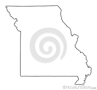 missouri map with cities. Missouri+map+outline