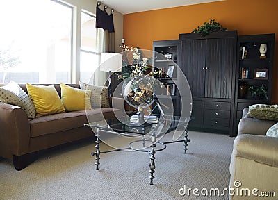 Model Home Interior Design Royalty Free Stock Photo - Image: 2061285