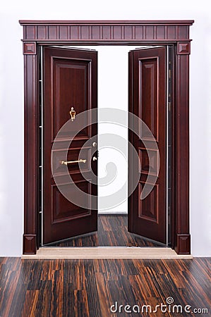 Modern Front Door Handle on Stock Photo  Modern Front Door  Image  23850040