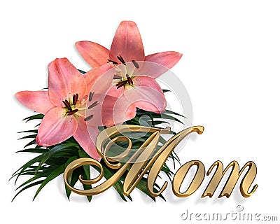 mothers day flowers lilies. MOTHERS DAY PINK LILIES FLORAL