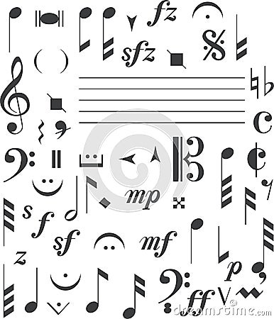 Stock Images: Music signs