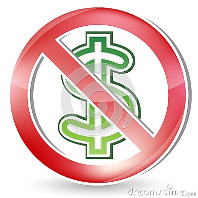 money sign. NO MONEY SIGN (click image to
