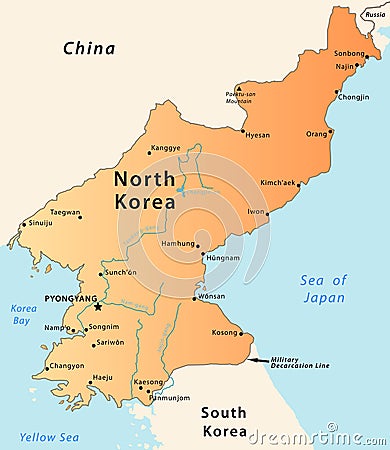 north korea map outline. NORTH KOREA MAP (click image