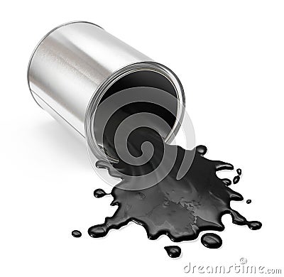  Spill on Oil Spill Barrel  Click Image To Zoom