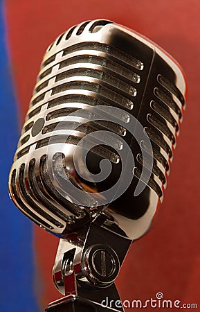  Fashioned Microphone on Old Fashioned Microphone Royalty Free Stock Images   Image  8334159