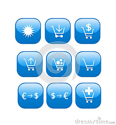  Store on Stock Image  Online Store Web Shop Icons  Image  8587161