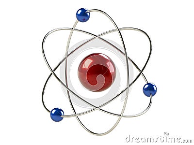 Radius Atom on Home   Royalty Free Stock Image  Orbital Model Of Atom