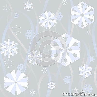 Snow Background on Royalty Free Stock Photography  Paper Snow Background  Image  6159017