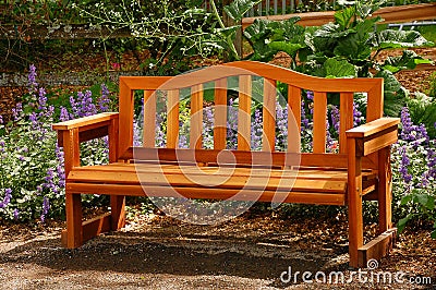 Park Bench on Park Bench  Click Image To Zoom