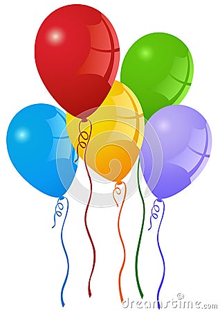 Royalty Free Images on Party Balloons Royalty Free Stock Images   Image  6562529