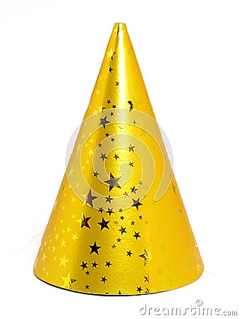 PARTY HAT Yellow Party Hat – 