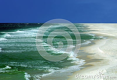 Pensacola Beach on Pensacola Beach Stock Image   Image  3842211