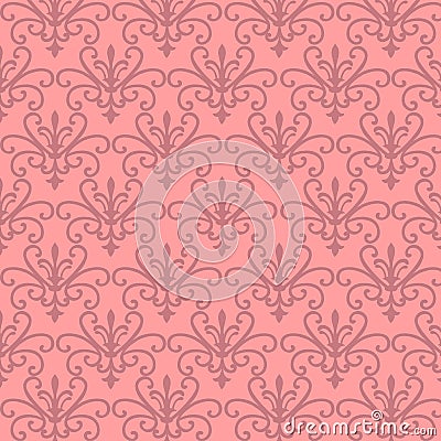 Pink Floral Wallpaper on Pink Floral Patterns  Click Image To Zoom