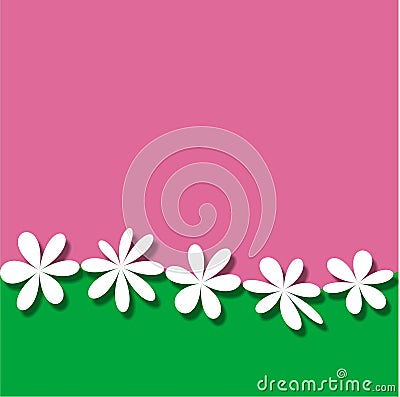 Pink Wallpaper on An Illustration Of A Pink And Green Background Frame Wallpaper With
