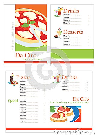 pizza pizza menu. PIZZA MENU TEMPLATE