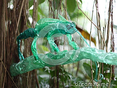 Plastic Sculptures Pet Art