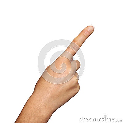Hand Vector Free on Royalty Free Stock Photo  Pointing Finger   Women Hand Pointing Finger