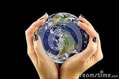 Protect Earth Royalty Free Stock Photography 