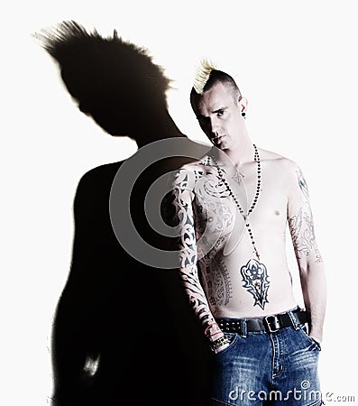 Free Stock Photos on Punk With Tattoos Royalty Free Stock Photo   Image  6737015