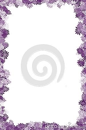 Architectural Design Technology on An Illustrated Floral Border On A White Background
