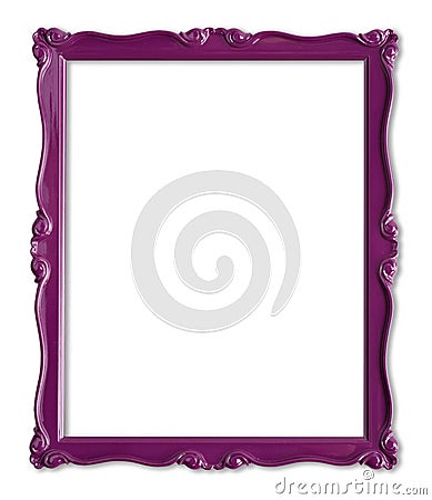 Purple Picture Frame