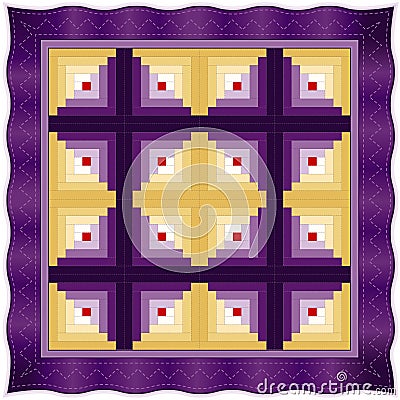 Five Popular Log Cabin Quilt Patterns: Traditional Quilt Patterns