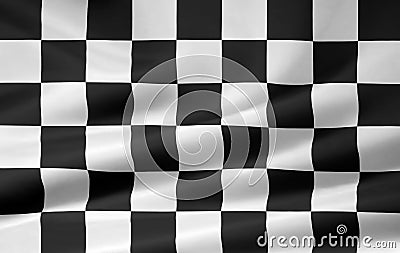 Flag Auto Racing Nascar Symbol on Racing Flag  Click Image To Zoom