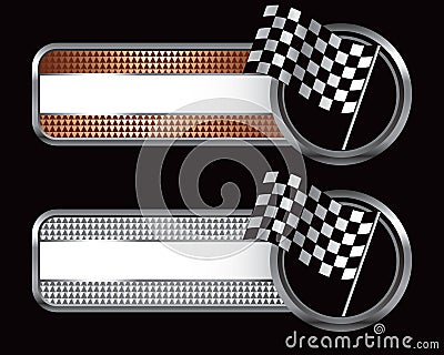 Flag Auto Racing Nascar Symbol on Racing Flags On Specialized Banners  Click Image To Zoom