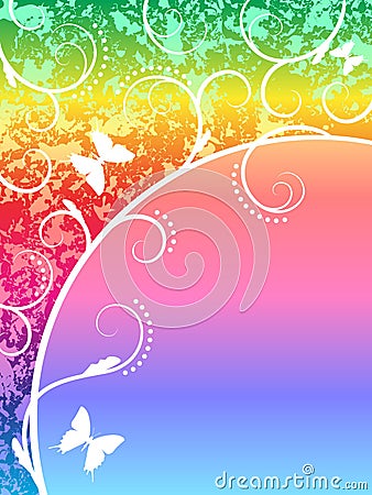 Rainbow Backgrounds on Rainbow Background  Click Image To Zoom