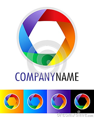 Logo Design Icon on Vector Illustration  Rainbow Icon And Logo Design  Image  22191534