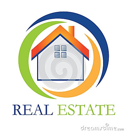 Real Estate Rentals on Real Estate House Logo Stock Photography   Image  27059902