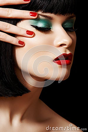 glamour model makeup. RETRO GLAMOUR MODEL FACE.
