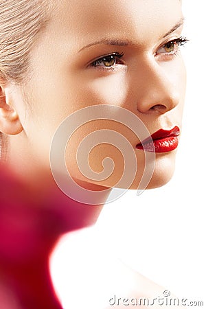 glamour model makeup. RETRO GLAMOUR WOMAN MODEL,