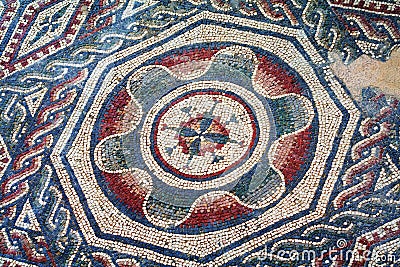 roman villa mosaic, sicily