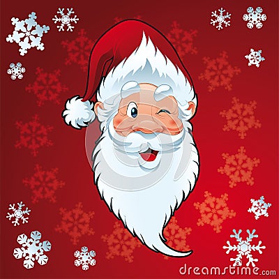 Christmas Cards on Christmas Card   Santa Claus Christmas Card Funny Cartoon And