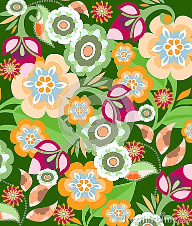flower patterns wallpaper. SEAMLESS FLORAL PATTERN (click