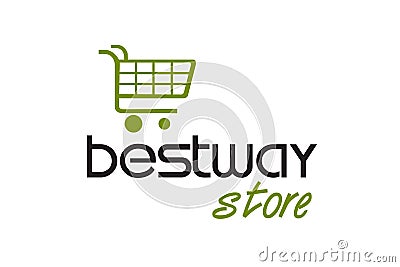 Free Online Logo Design on Royalty Free Illustration  Shopping Station Logo Design  Image