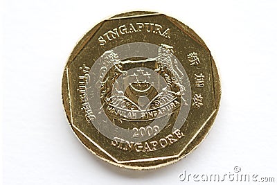 Singapore Coin Picture on Singapore Coin  Click Image To Zoom