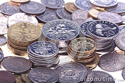 Singapore Coin Picture on Singapore Coins
